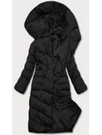 DŁUGA ZIMOWA KURTKA DAMSKA CZARNA model 21244899 - LHD