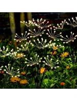 SOLÁRNÍ LUCERNA DMYCHADLO STROM OHŇOSTROJE 72CM 60 VEDL