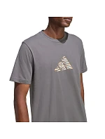 Pánské tričko adidas Camo Expolorer Graphic grey JZ7501 pánské