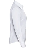 Russell Athletic 924F Popelínová halenka s dlouhým rukávem 11.924F white Russell Athletic 924F Popelínová halenka s dlouhým rukávem 11.924F white