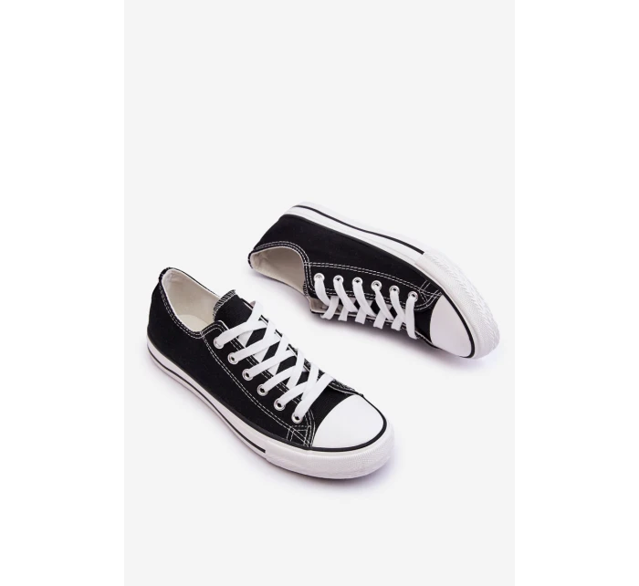 Klasické nízké dámské tenisky Černá Vegas