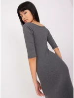 Dámské šaty EM SK HS 21 šedá model 21314341 - FPrice Dámské šaty EM SK HS 21 šedá model 21314341 - FPrice