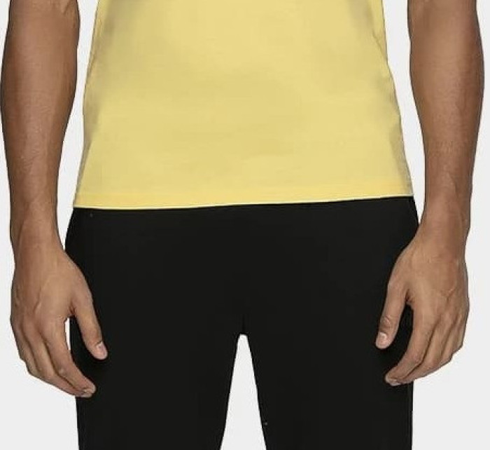 Pánské tričko 4F TSM300 Žluté