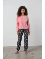 Dvoudílné dámské pyžamo Cassidy 17432 - Vamp