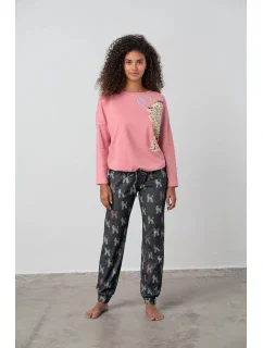 Dvoudílné dámské pyžamo Cassidy 17432 - Vamp