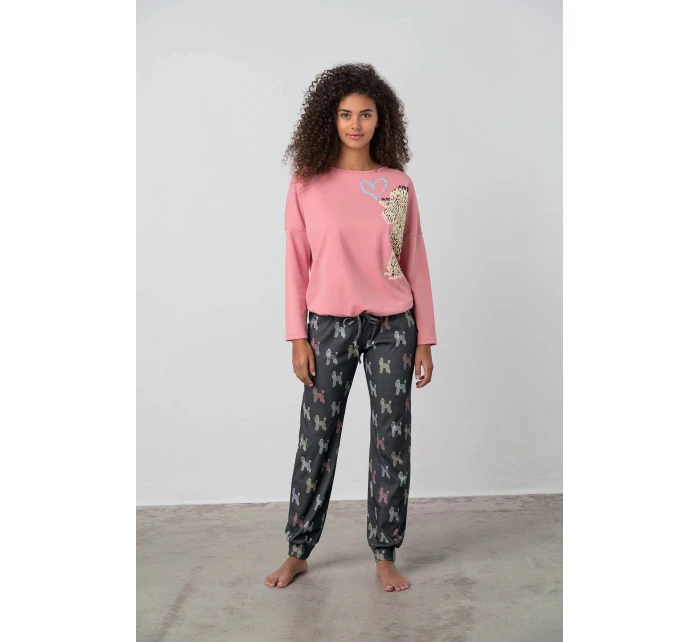 Dvoudílné dámské pyžamo Cassidy 17432 - Vamp