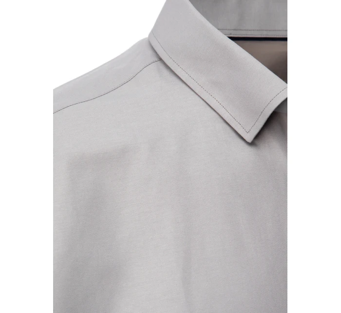 Pánská elegantní košile světle šedá Dstreet model 21968140 - FashionStreet Pánská elegantní košile světle šedá Dstreet model 21968140 - FashionStreet