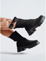 Dámské boty na platformě černé model 21992951 - Dstreet