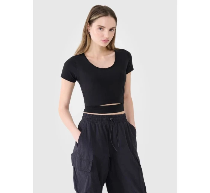 Dámské hladké tričko model 21719626 - 4F