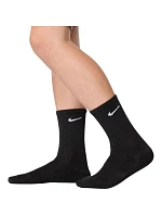 Dětské ponožky Nike Everyday Cush Crew 6 párů černé SX6910 010 Dětské ponožky Nike Everyday Cush Crew 6 párů černé SX6910 010