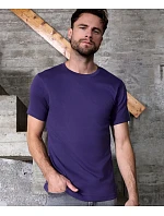 Pánské bio tričko s jemným žebrováním 02. white model 22446013 - Daiber
