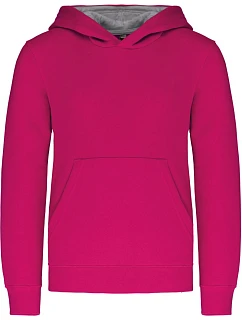 K 453 Dětská kontrastní mikina s kapucí grey model 22509481 - Kariban