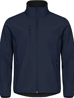 Clique Classic Softshell Jkt M Pánská 3-vrstvá softshellová bunda 67.0910 dark navy