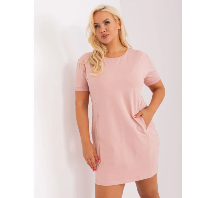 RV SK 8899 šaty.14P světle růžová