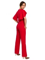 M670 Kombinéza s volánky - černá