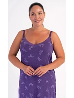 Dámská noční košile na ramínka model 22405294 - Vienetta Dámská noční košile na ramínka model 22405294 - Vienetta