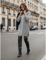 MERCIA dámský svetr světle šedý FashionStreet MY1902