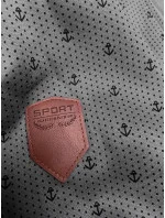 Šedá dámská rozepínací mikina se stahovacími lemy model 19678081 - 6&8 Fashion