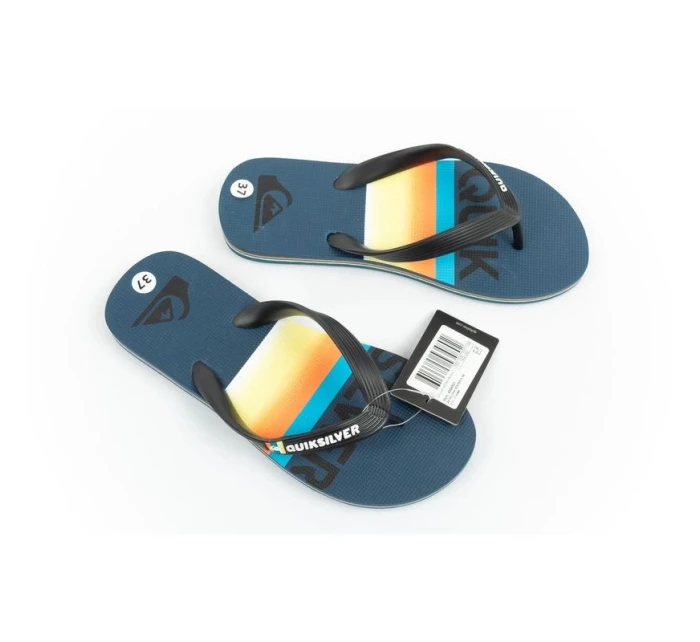 Dětské žabky Quiksilver Molokai módní a pohodlné na pláž