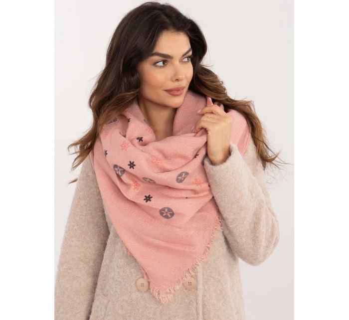 Šála AT SZ model 20595606 růžová - FPrice Šála AT SZ model 20595606 růžová - FPrice