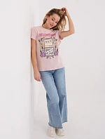 Tričko D12048M02556K světle růžové