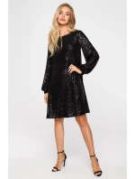 Dámské šaty model 19022106 černé Made Of Emotion - Moe