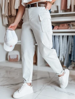 Dámské pytlovité kalhoty GOTRENDI světle šedé FashionStreet UY2529