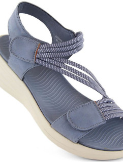 Pohodlné sandály na suchý zip eVento W EVE446B modré