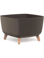 GRACIA SQUARE ECO WOOD 39x39CM KÁVOVÁ MÍSA