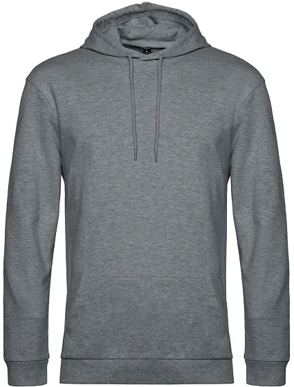 B&C #Hoodie Pánská mikina s kapucí 01.U03W heather mid grey B&C #Hoodie Pánská mikina s kapucí 01.U03W heather mid grey