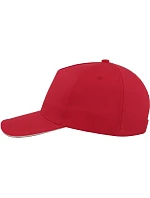 Start Five Sandwich 5 panelová kšiltovka Five  red/white model 22479552 - Atlantis Headwear