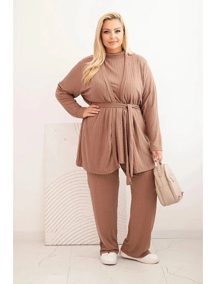 Dámský komplet Plus Size model 21399808 fango - K-Fashion