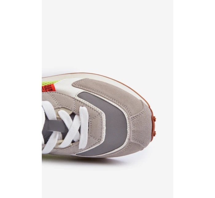 Pánské sportovní tenisky s paměťovou pěnou Memory Foam od Big Star NN174344 šedé Pánské sportovní tenisky s paměťovou pěnou Memory Foam od Big Star NN174344 šedé