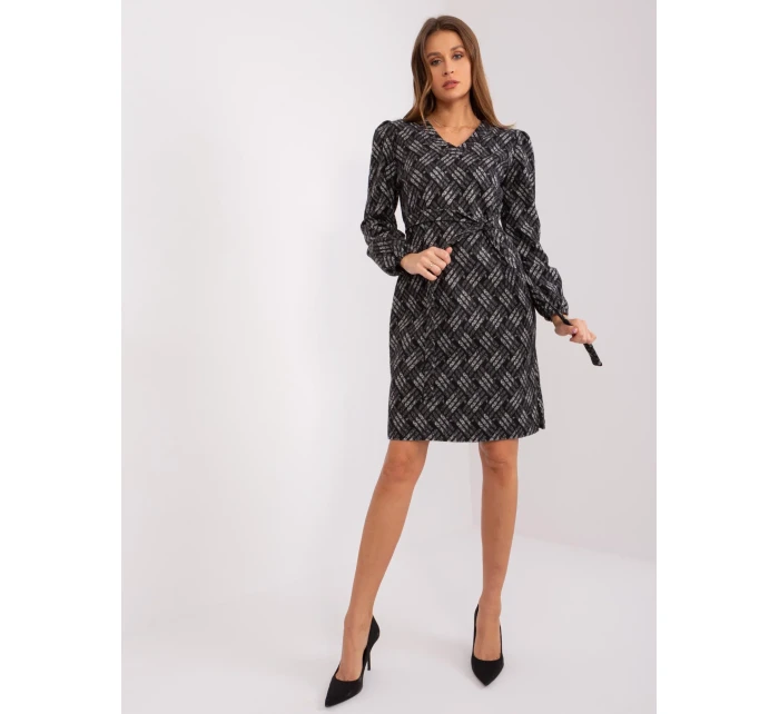 Šaty LK SK 509474 1.52P šedá černá