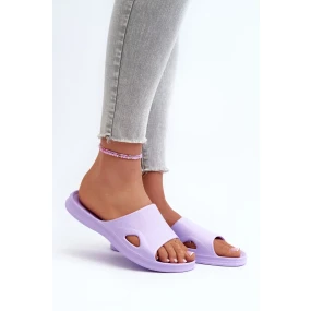 Klasické dámské pantofle Purple Juniria