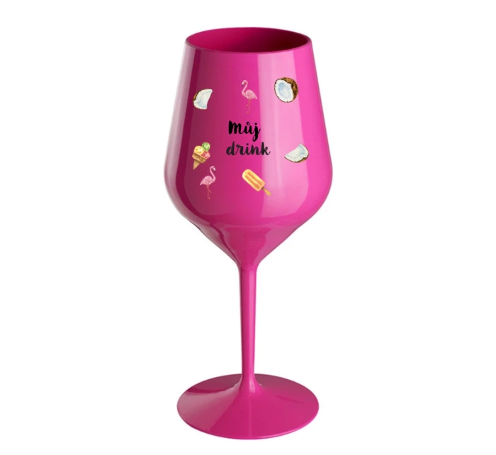 Personalizovaná nerozbitná sklenice s letním mixem Personalizovaná nerozbitná sklenice s letním mixem