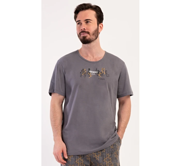 Dámské domácí šaty s krátkým rukávem Barbara