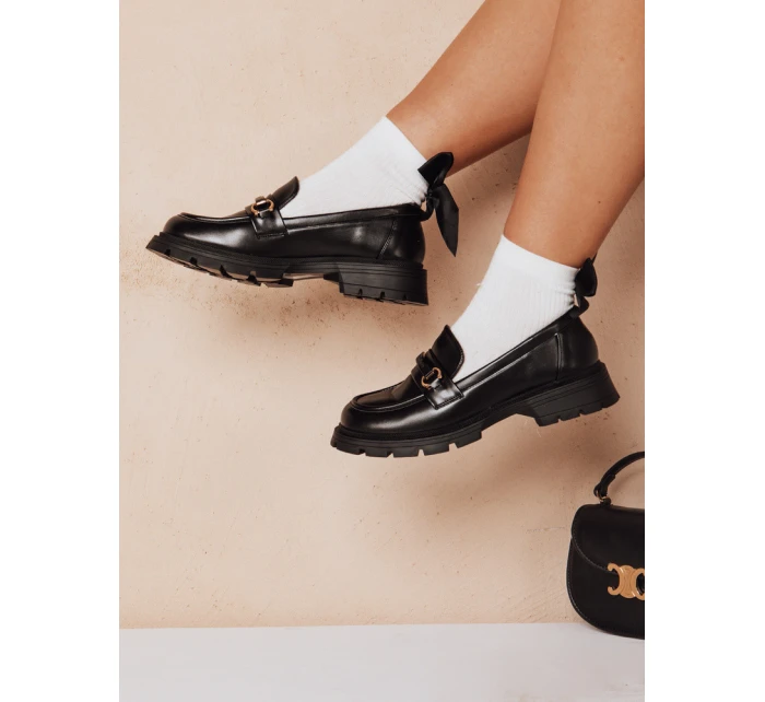 MNIMNI dámské mokasíny černé FashionStreet ZY0660