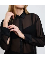 A Weekend to model 21295122 Shirt BLACK BLACK - Triumph A Weekend to model 21295122 Shirt BLACK BLACK - Triumph