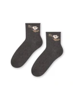 Vzorované netlačící ponožky Steven art.099 35-40