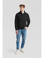 Fruit of the Loom Classic Zip-Neck Sweat Mikina s 1/4 zipem 16.2114 black Fruit of the Loom Classic Zip-Neck Sweat Mikina s 1/4 zipem 16.2114 black