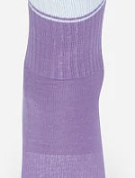 Mr. Socks L 05007 Tenisové ponožky "Colored" 88.5007 lilac/white