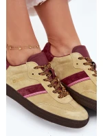 Dámské Nízké Sněhule Z Semiše Big Star SS274680 HI-POLY SYSTEM Limetkové Dámské Nízké Sněhule Z Semiše Big Star SS274680 HI-POLY SYSTEM Limetkové