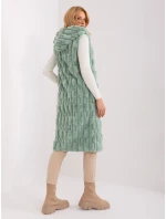 Kamizelka AT KZ pistacjowy model 19367688 - FPrice Kamizelka AT KZ pistacjowy model 19367688 - FPrice