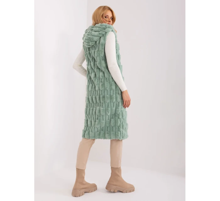 Kamizelka AT KZ pistacjowy model 19367688 - FPrice Kamizelka AT KZ pistacjowy model 19367688 - FPrice