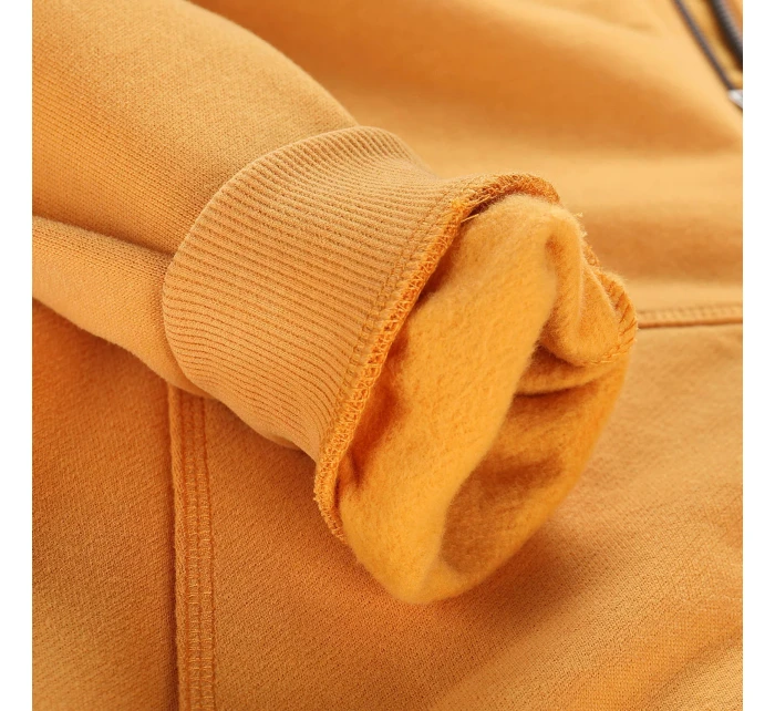 Dětská bavlněná mikina  NAX MOLDO golden nugget