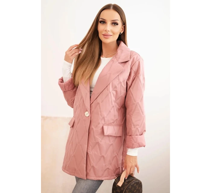 Dámské sako Plus Size 5663 prošívané - Kesi