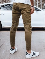 Pánské olivové džínové kalhoty Dstreet UX4353