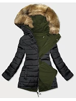 DWUSTRONNA DAMSKA KURTKA ZIMOWA model 22090131 - MHM DWUSTRONNA DAMSKA KURTKA ZIMOWA model 22090131 - MHM