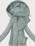 Dámská lehká bunda s odepínací kapucí J Style mint (16M9230-156)